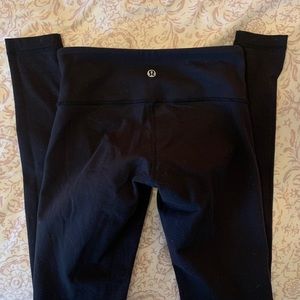LuluLemon Wunder Under black size 2 full length